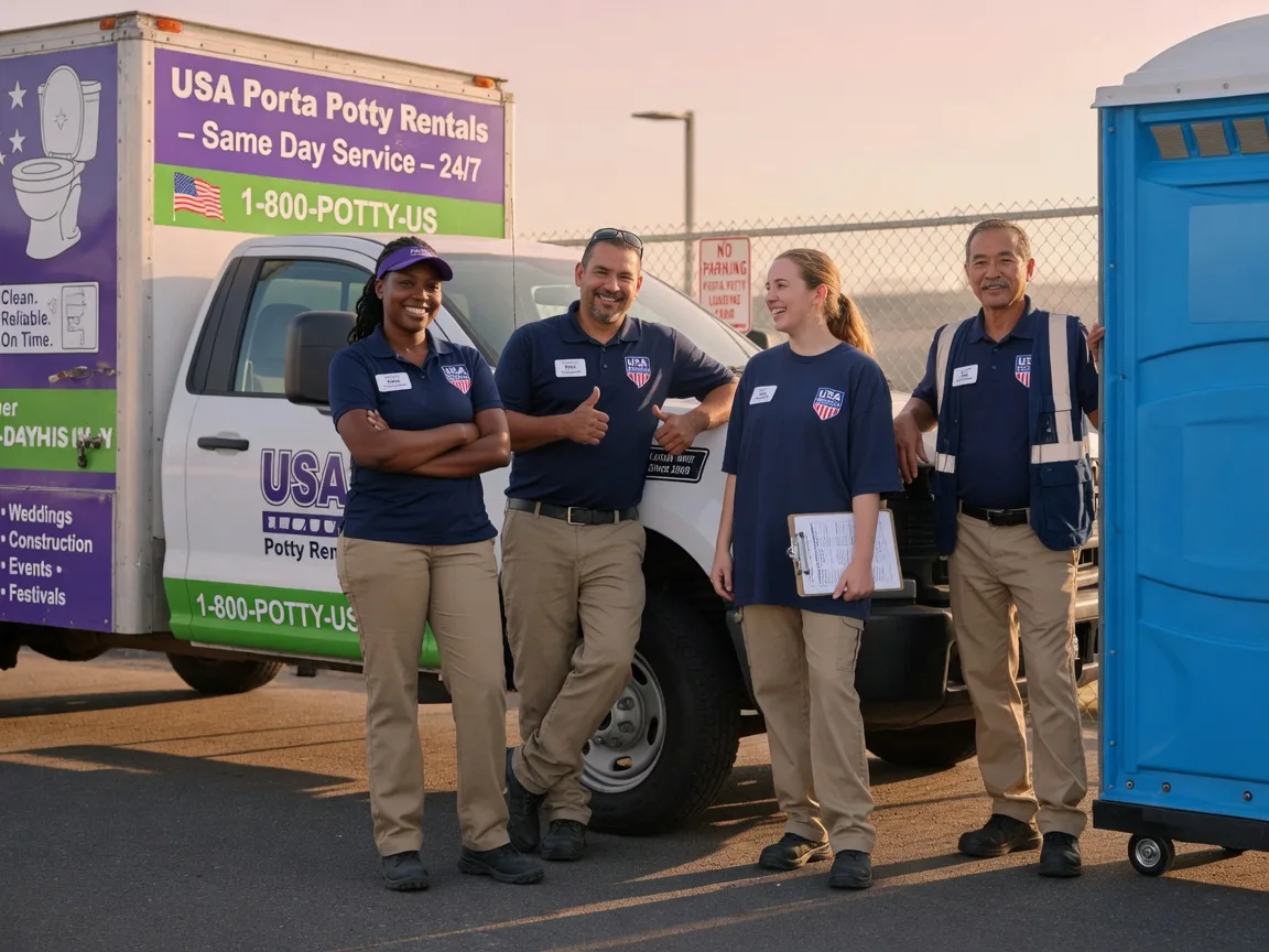 Porta Potty Rental company in Groveport, OH