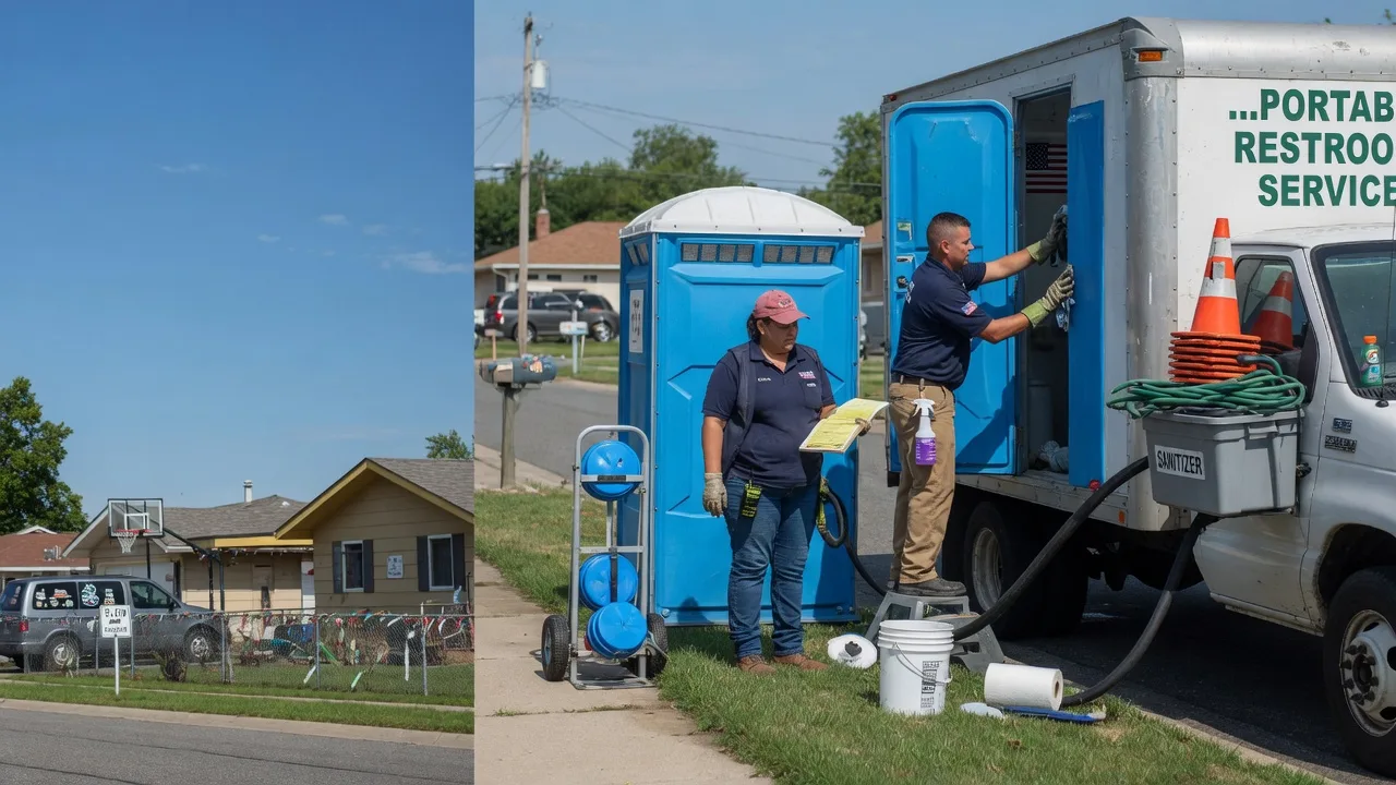 Portable Toilet Rental in Groveport, OH near me